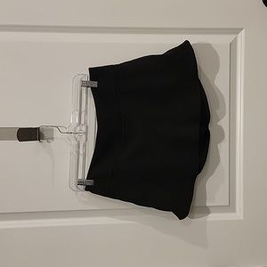 Express mini skirt with shorts under- skort NWT Black,size 6